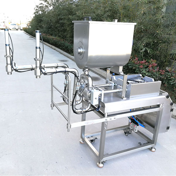 半自動牛肉醬灌裝機-牛肉醬加工生產設備 半自動牛肉醬灌裝機-牛肉醬加工生產設備